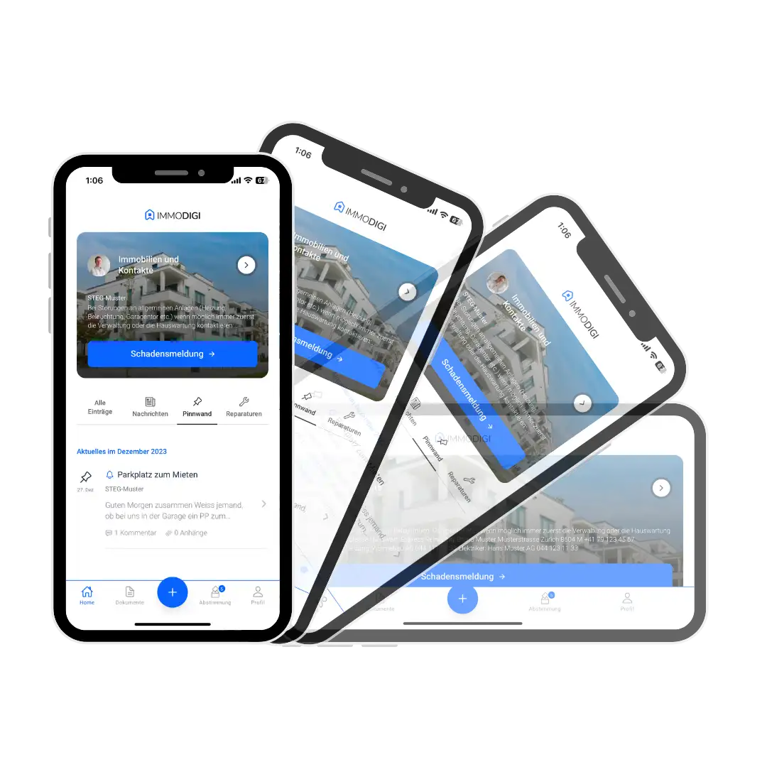 ImmoApp der Immodigi AG – digitale Immobilienverwaltung